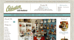 Desktop Screenshot of celebrationgiftbaskets.com